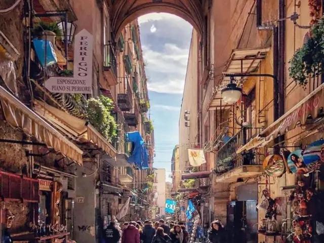 La casetta in centro Napoli Esterno foto